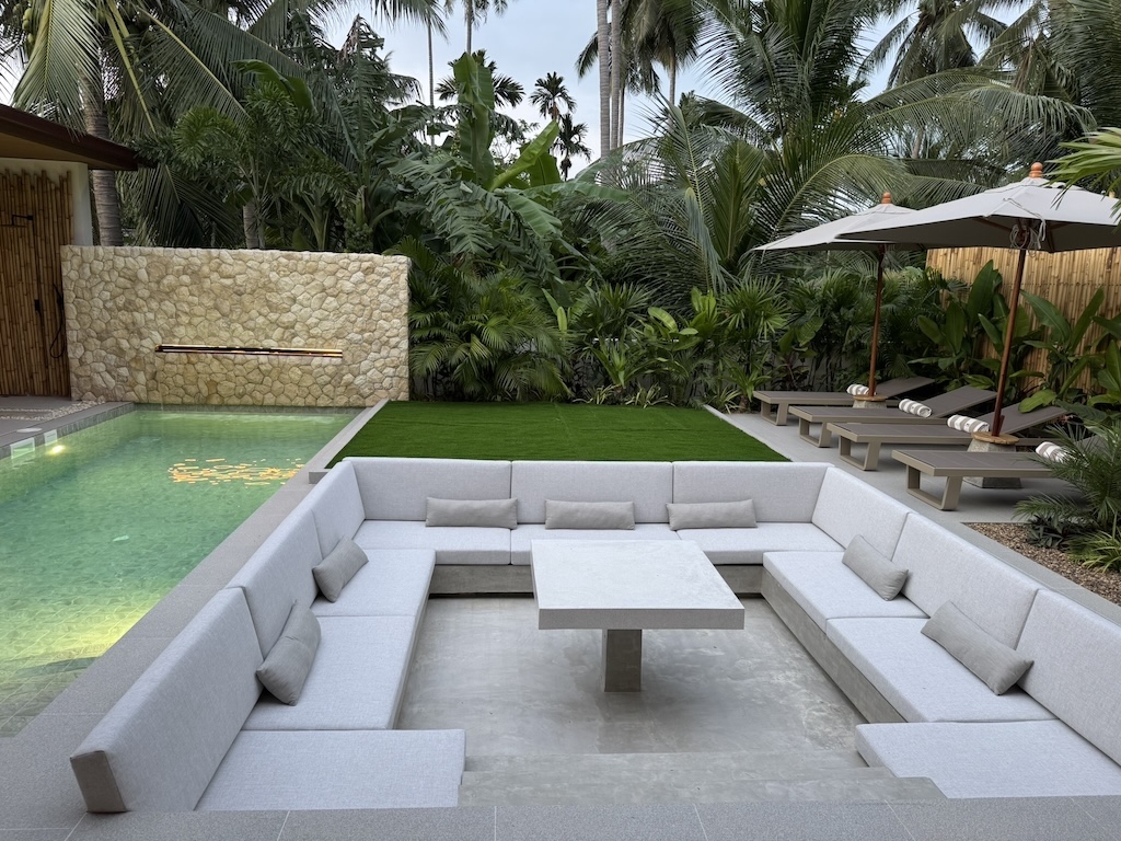 Koh Samui Bang Po Residences Sunken Seating