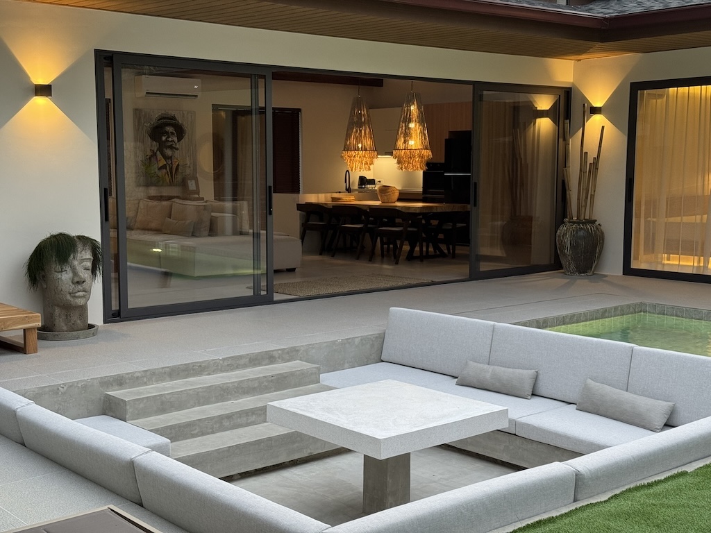Koh Samui Bang Po Residences Sunken Seating