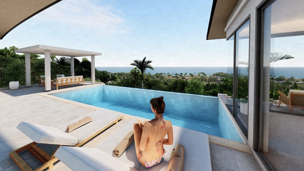 Koh Samui Chaweng Villas Pool Terrace