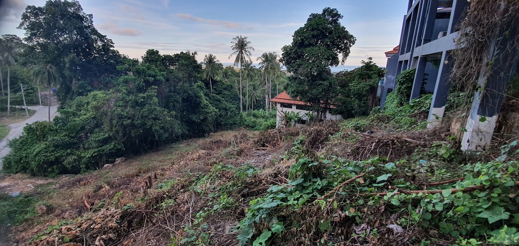 Chaweng Sea View Land Koh Samui Slope