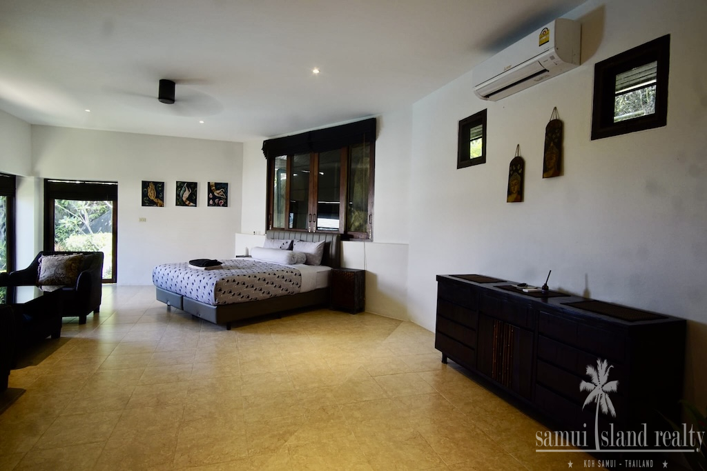 Koh Samui 4 Bedroom Sea View Villa master