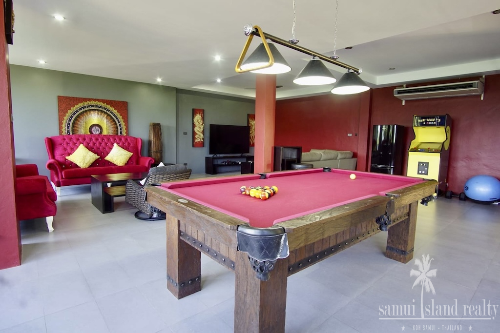 Koh Samui 4-Bedroom Sea View Villa Lower Level