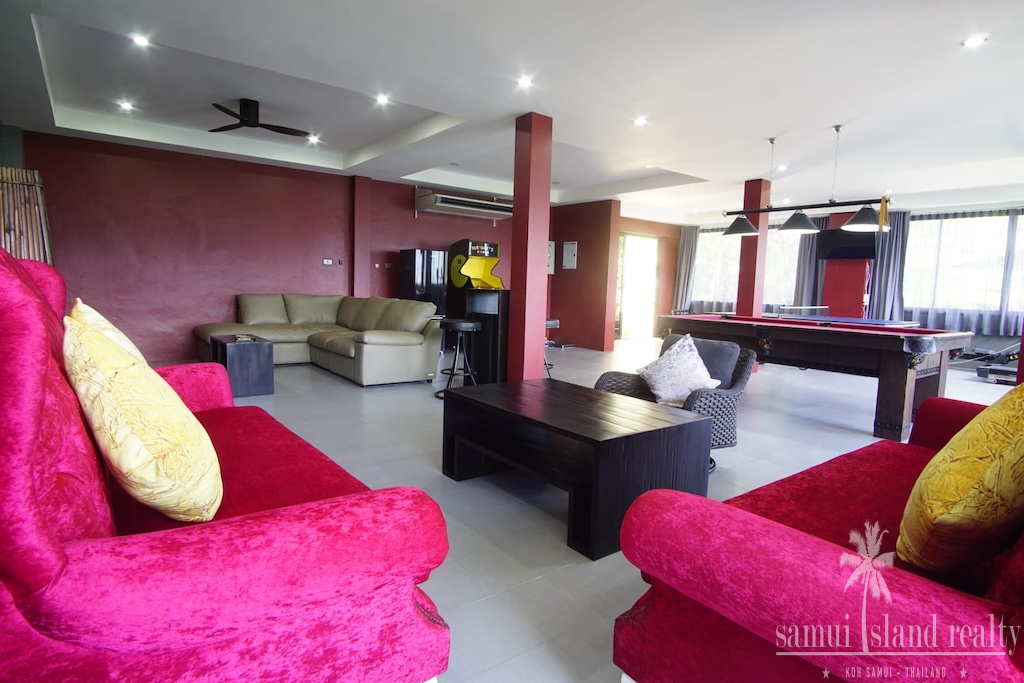 Koh Samui 4-Bedroom Sea View Villa Lower Floor