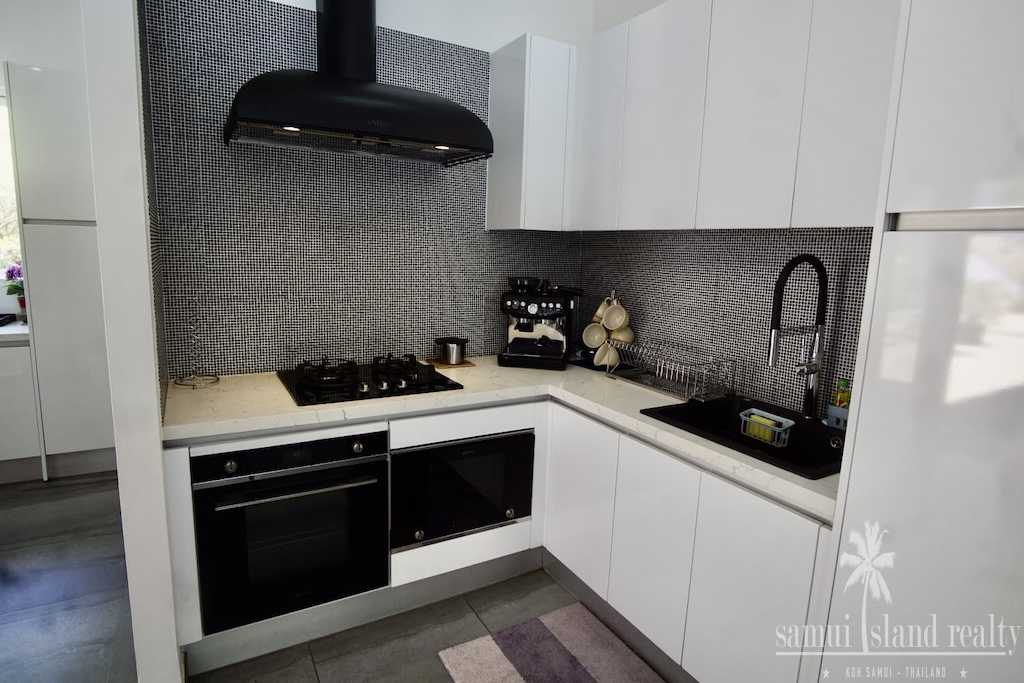 Koh Samui 4-Bedroom Sea View Villa Kitchen