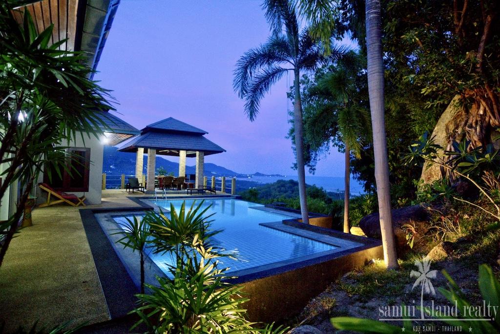 Koh Samui 4-Bedroom Sea View Villa Exterior