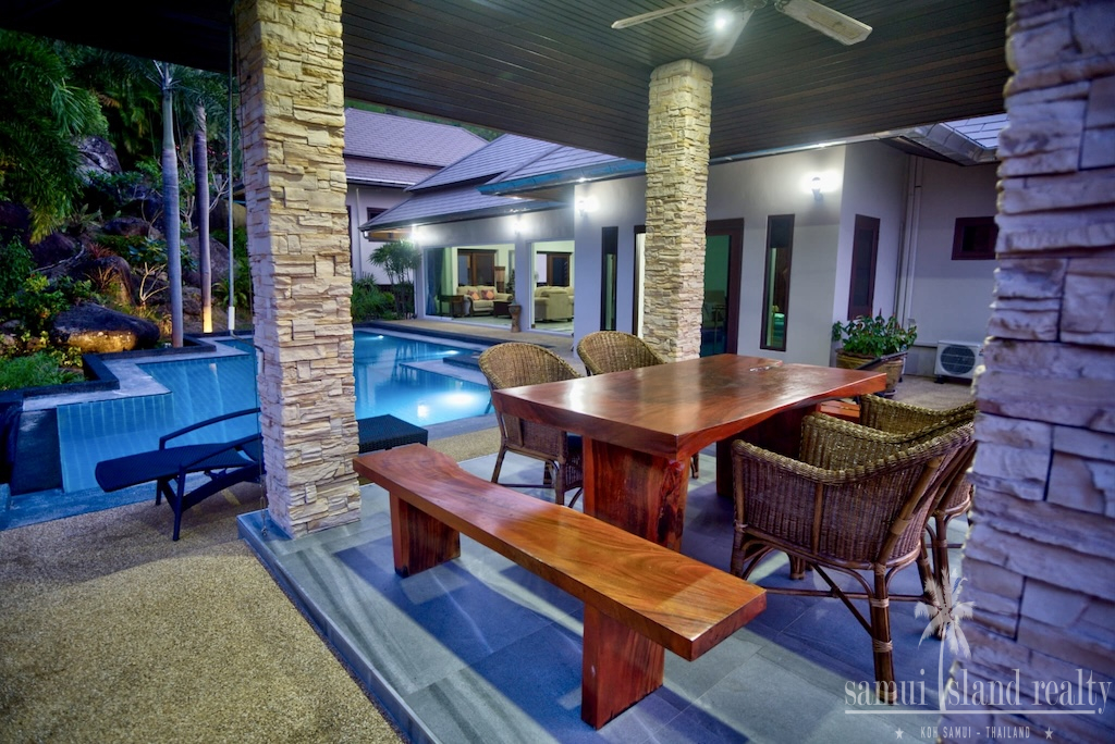 Koh Samui 4-Bedroom Sea View Villa Sala