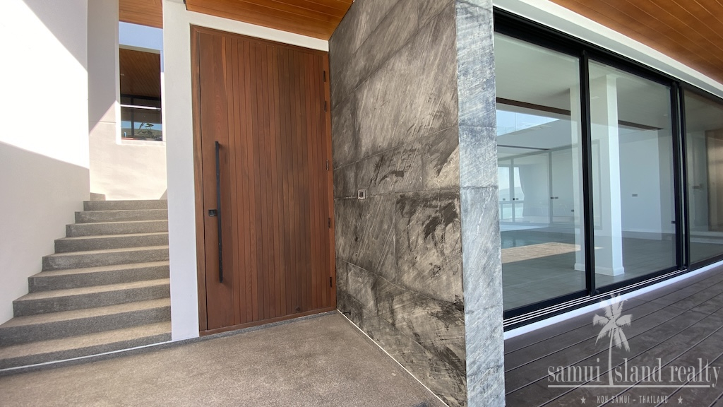 Koh Samui Luxury Plai Laem Villa Entrance