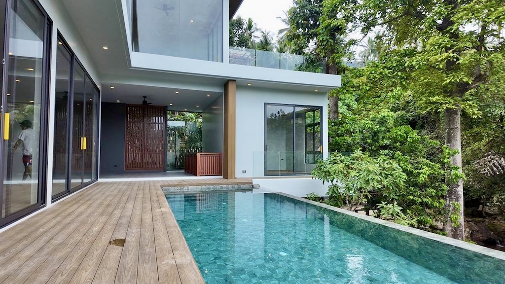 Lamai Modern Villas Pool Terrace