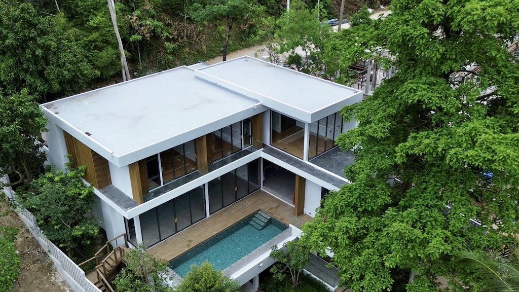 Lamai Modern Villas Aerial