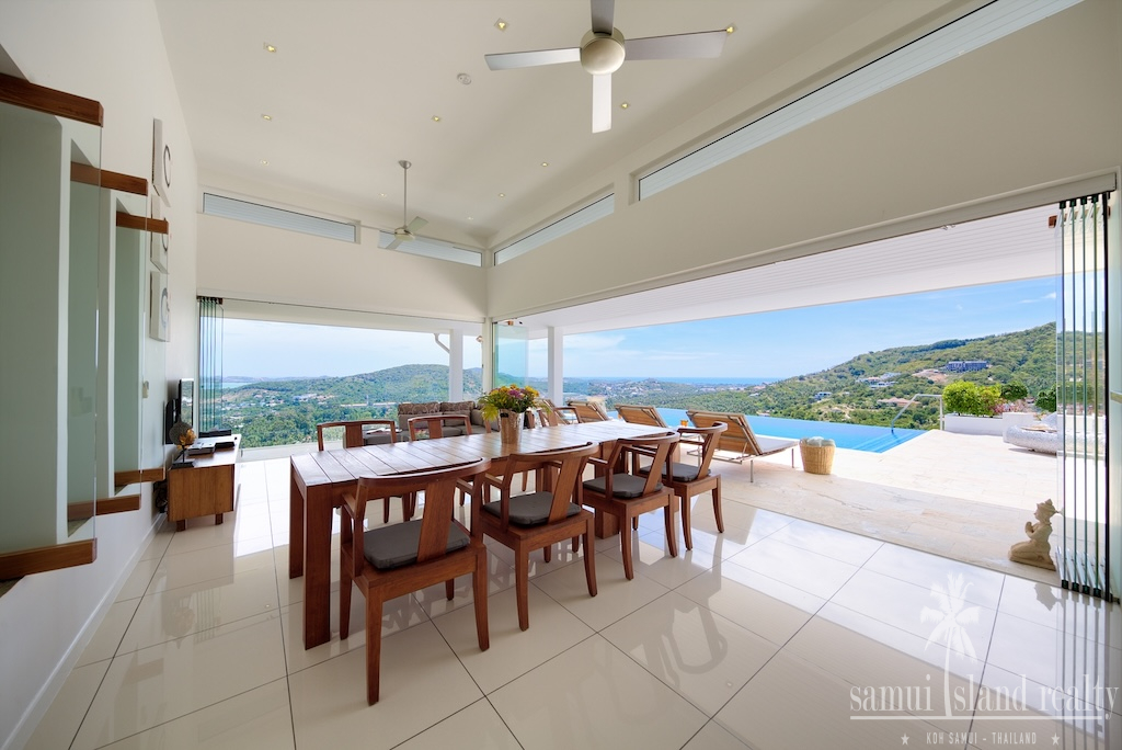 Bophut Ocean View Property Dining