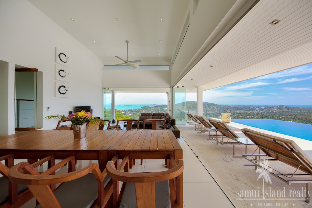 Bophut Ocean View Property Dining