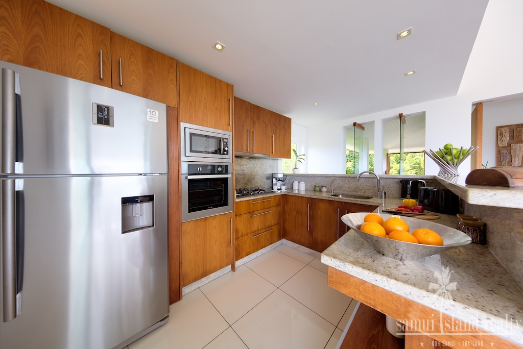 Bophut Ocean View Property Kitchen