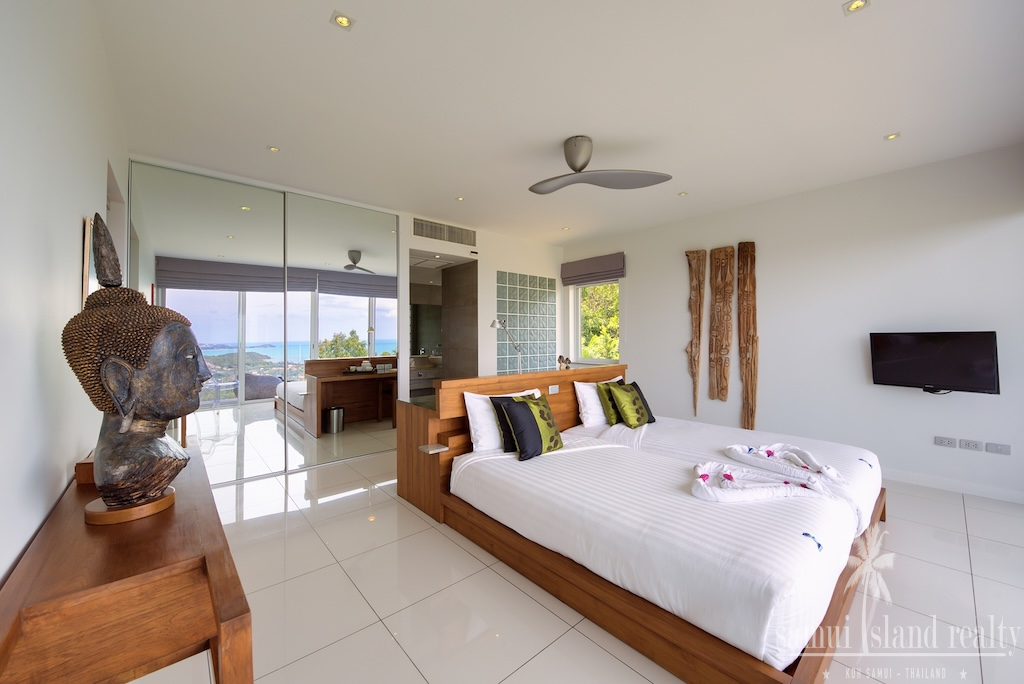 Bophut Ocean View Property Bedroom