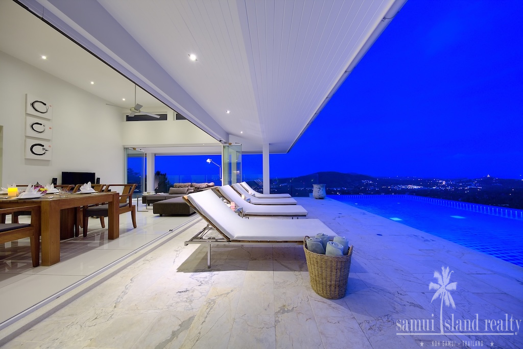 Bophut Ocean View Property Covered Terrace