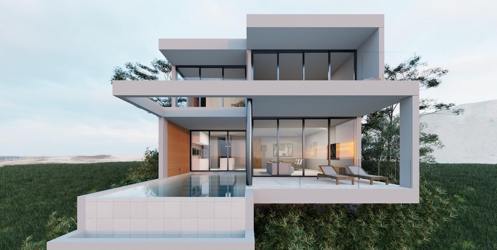 Koh Samui Modern Plai Larm Villa