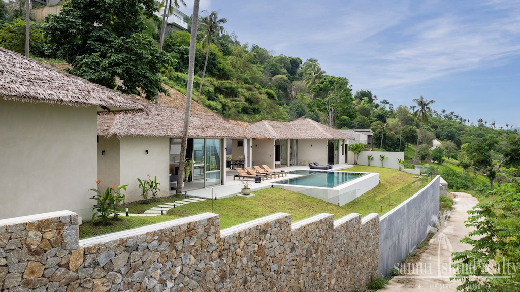 Sea View Balinese Koh Samui Villa Exterior