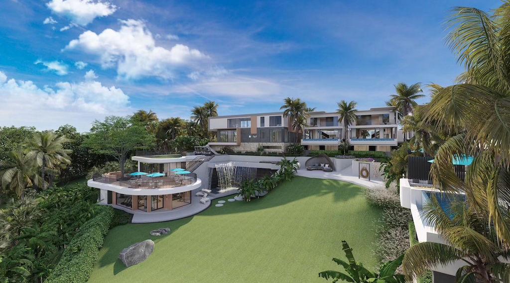 Vanya Sicily Villas Koh Samui Site Render