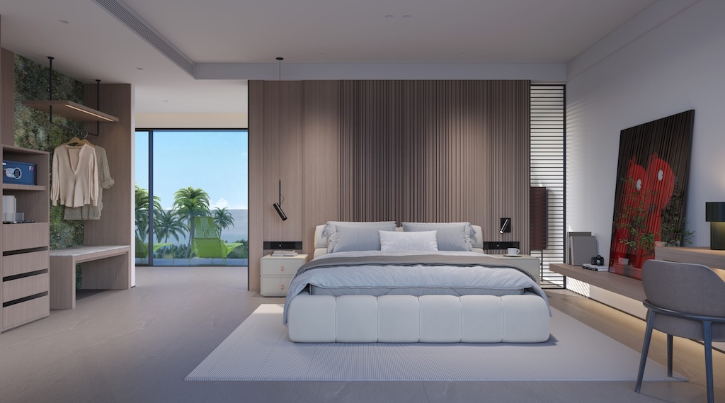 Vanya Sicily Villas Koh Samui Bedroom