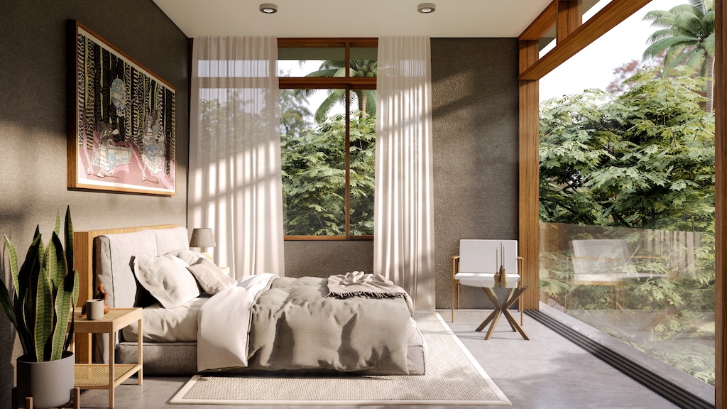 Pahili Loft Lamai 2 Bedroom Apartments Bedroom 2