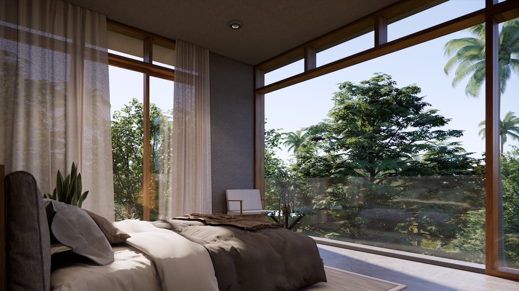 Pahili Loft Lamai 2 Bedroom Apartments Bedroom View