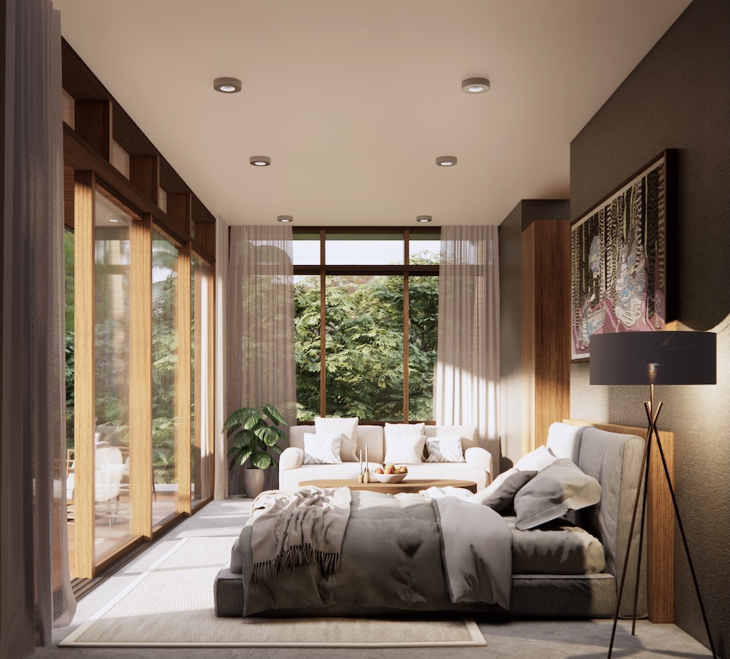 Pahili Loft Lamai 2 Bedroom Apartments Bedroom