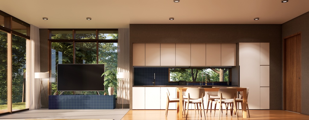 Pahili Loft Lamai 2 Bedroom Apartments Kitchen