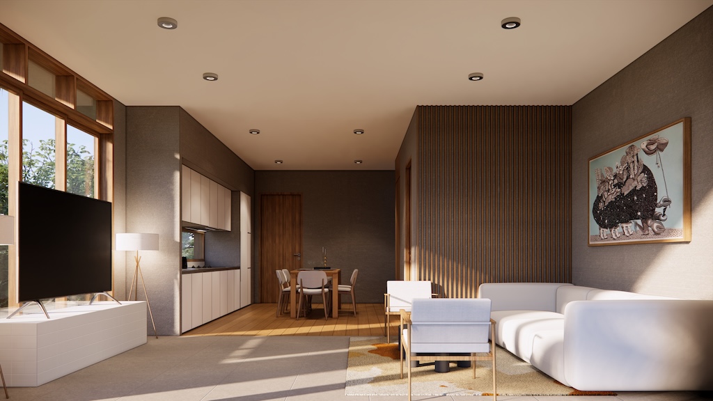 Pahili Loft Lamai 2 Bedroom Apartments Open Living