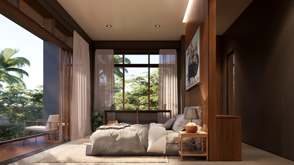 Pahili Loft Lamai Penthouses Bedroom