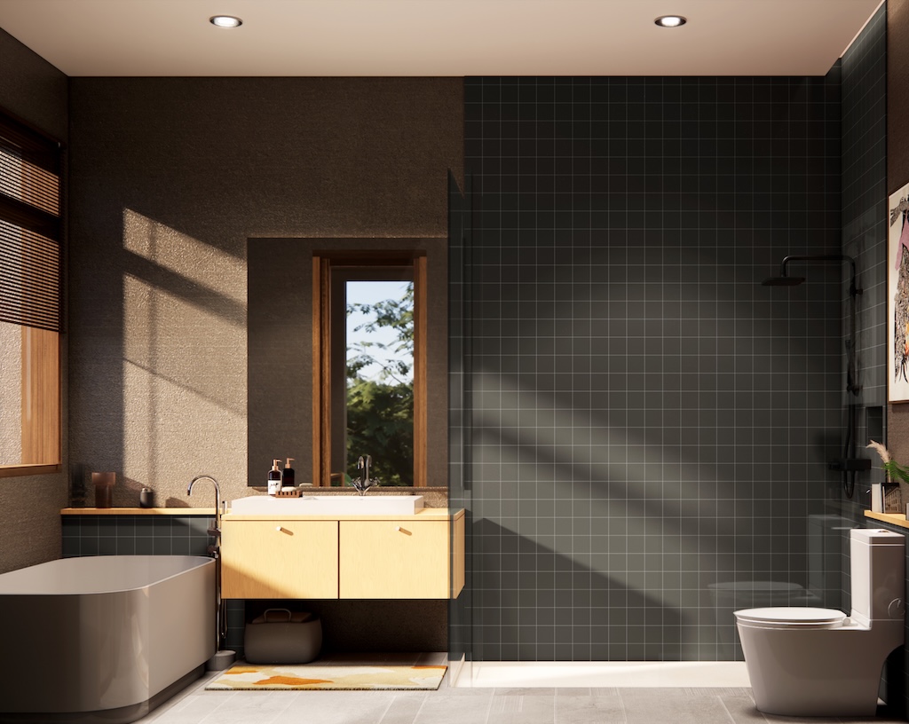 Pahili Loft Lamai Penthouses Pahili Loft Lamai Penthouses Bathroom