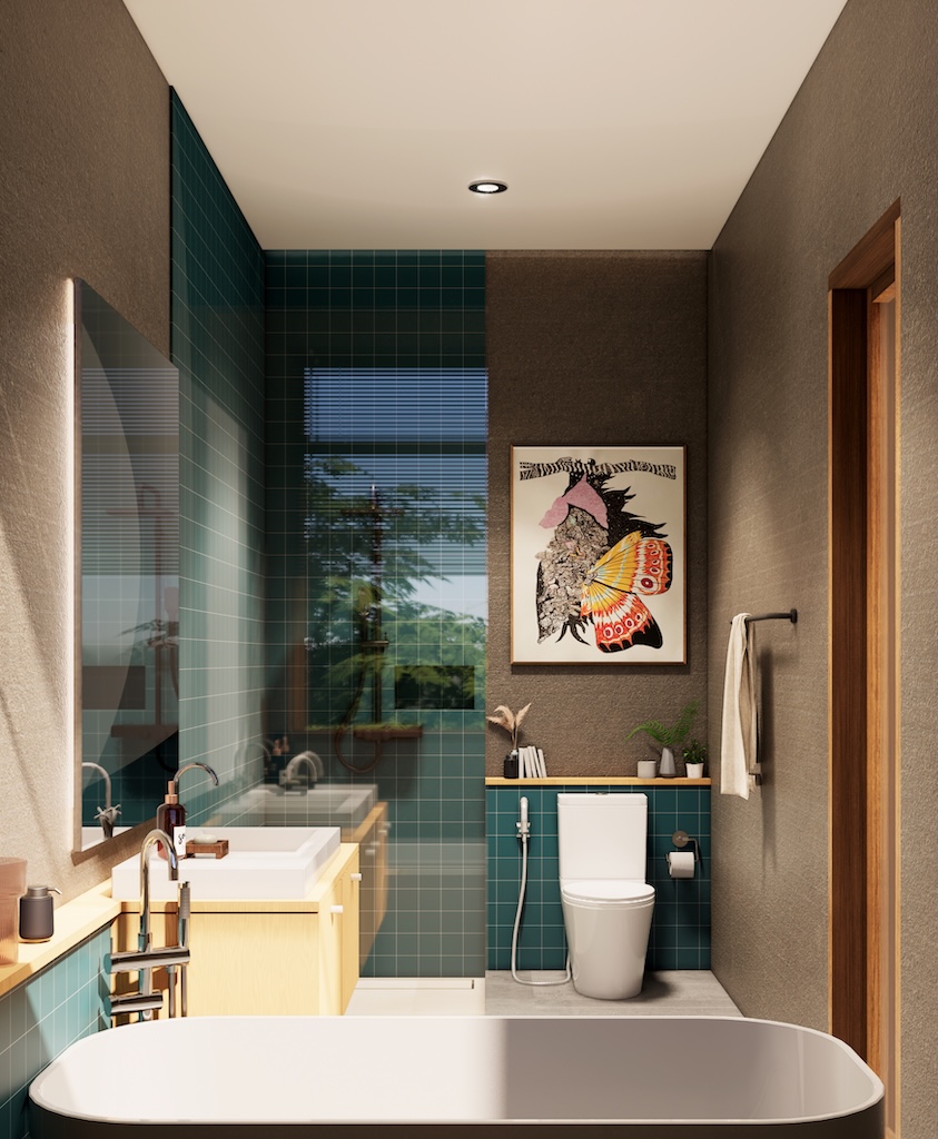 Pahili Loft Lamai Penthouses Pahili Loft Lamai Penthouses Bathroom