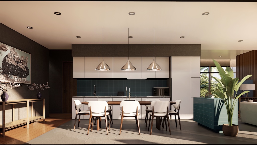 Pahili Loft Lamai Penthouses Kitchen