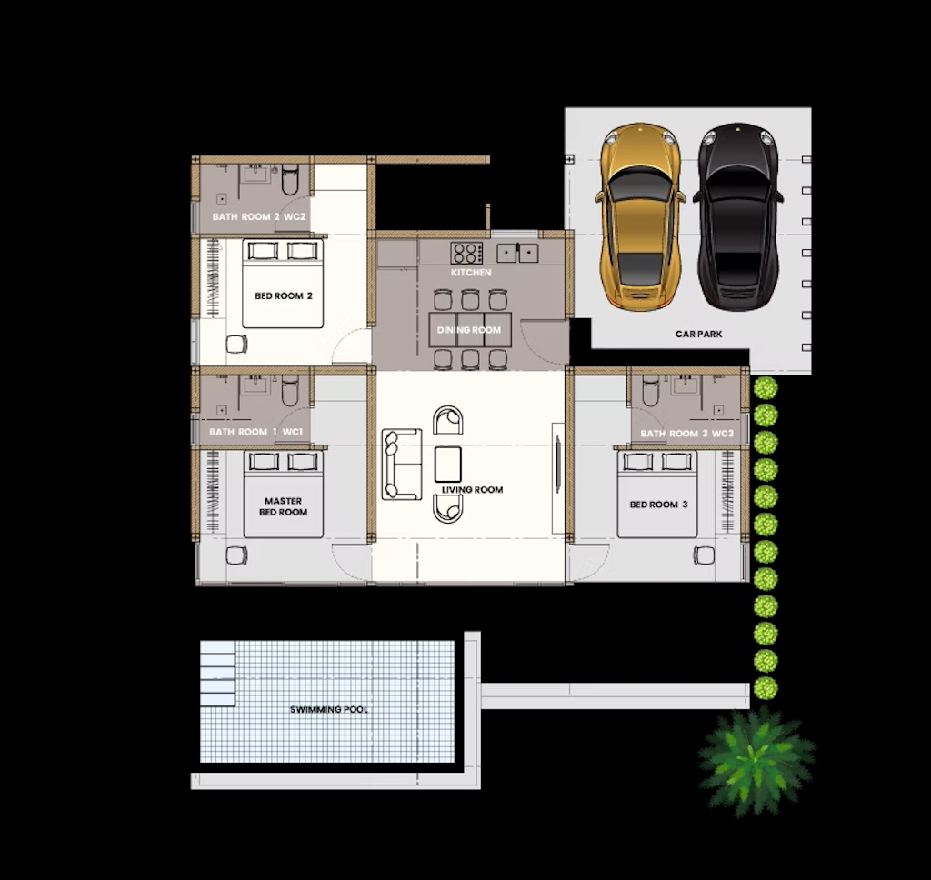 Iremia Residence Koh Samui Floor Plan