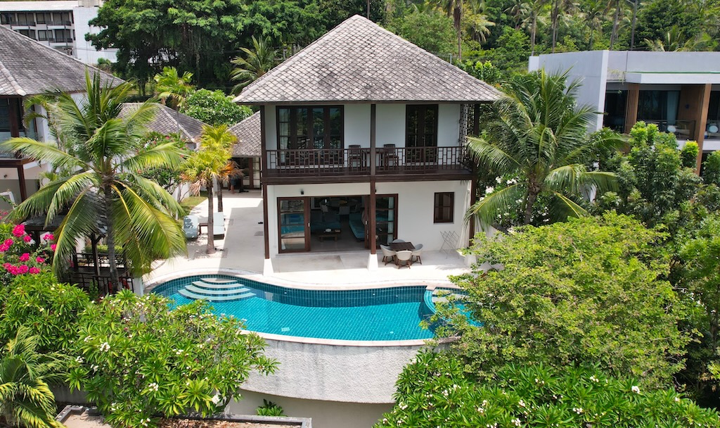 Koh Samui Sea View Oceanfront Residence Front