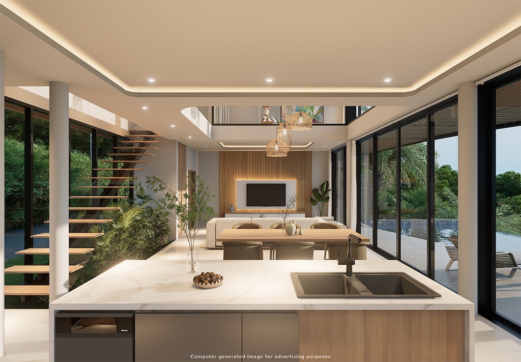 Bel Roc Villas Samui Bel Mont Kitchen