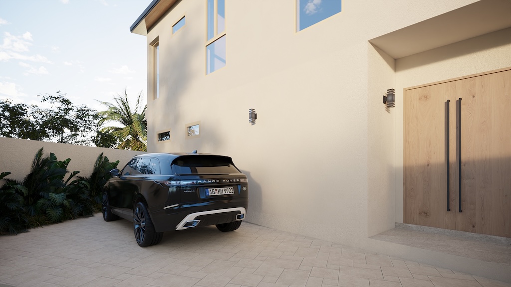 Le Reve Samui Villas Parking