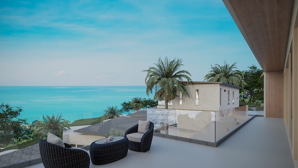 Le Reve Samui Villas Terrace