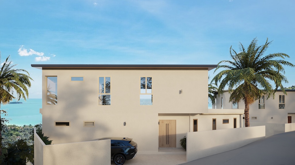 Le Reve Samui Villas Rear