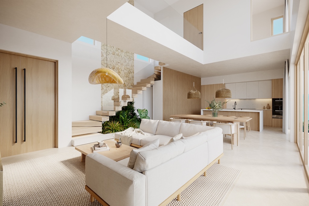 Le Reve Samui Villas Living Area