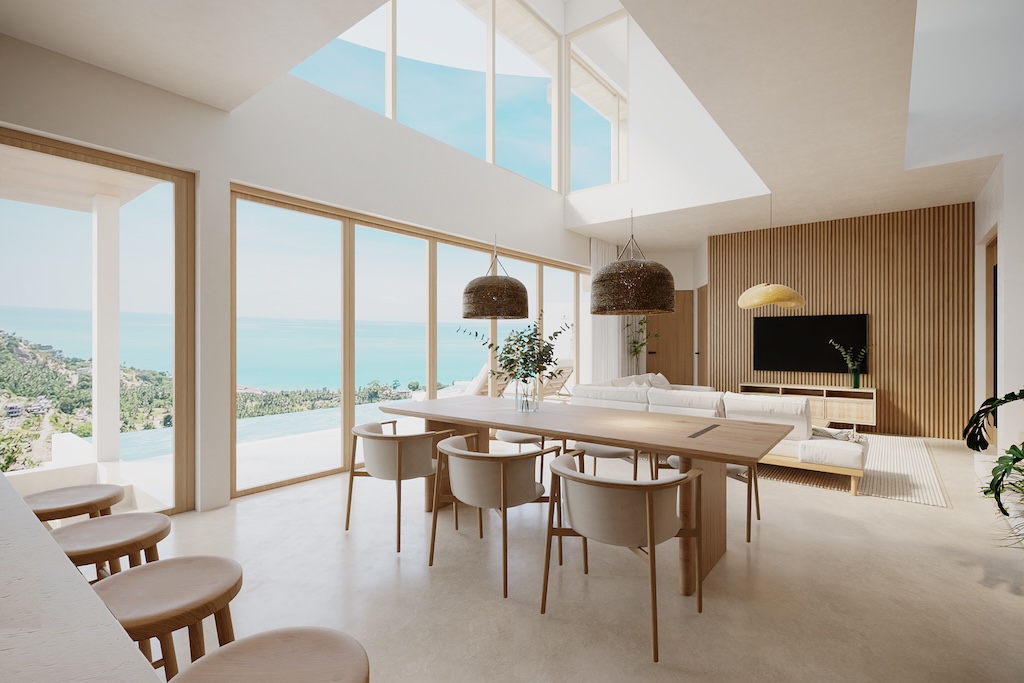 Le Reve Samui Villas Dining