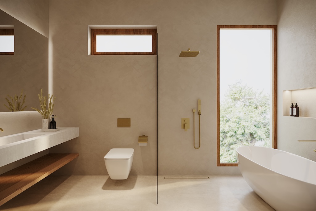 Le Reve Samui Villas Bathroom