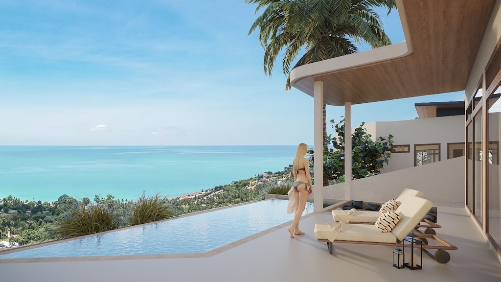 Le Reve Villas Koh Samui Terrace