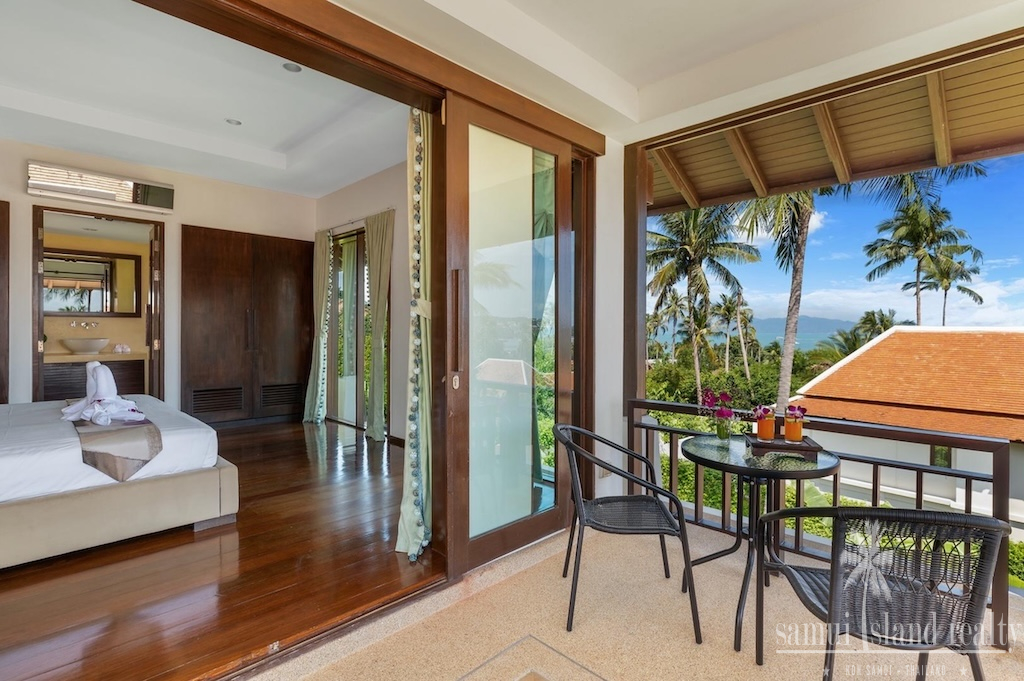 Plumeria Place Villa Koh Samui Bedroom Balcony