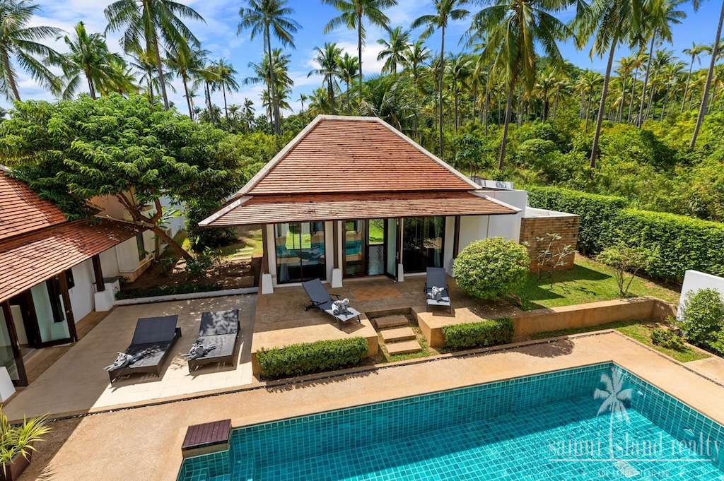 Plumeria Place Villa Koh Samui BEdroom Pavilion