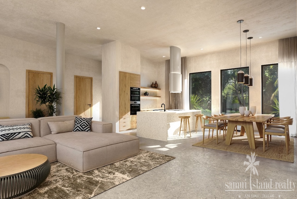 Verdant Lamai Residence Living Area