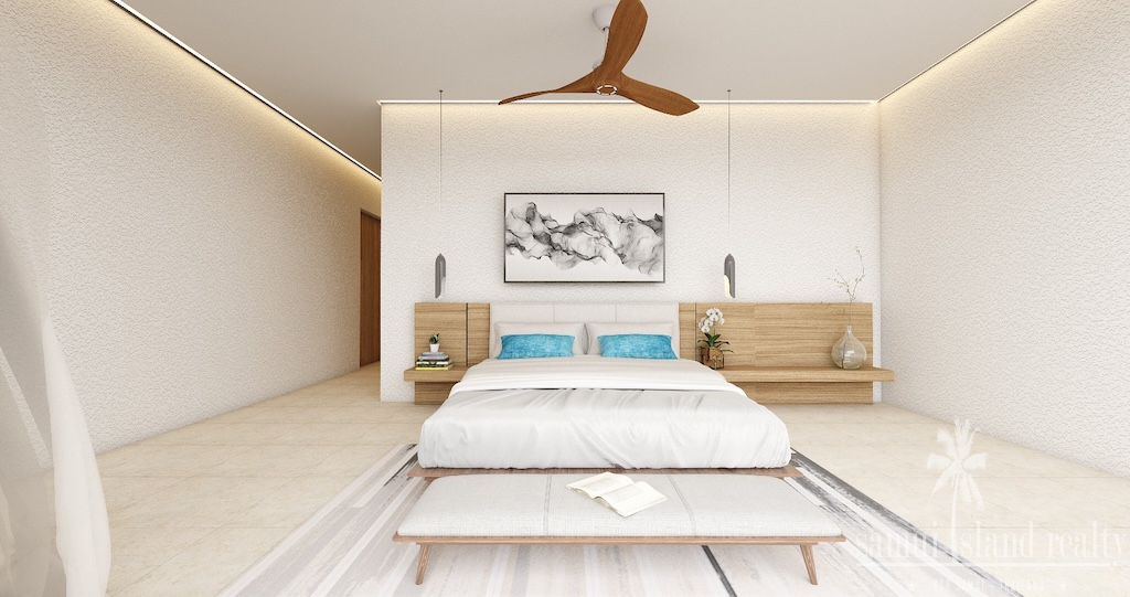 Wild Waterfall Villas Koh Samui BEdroom
