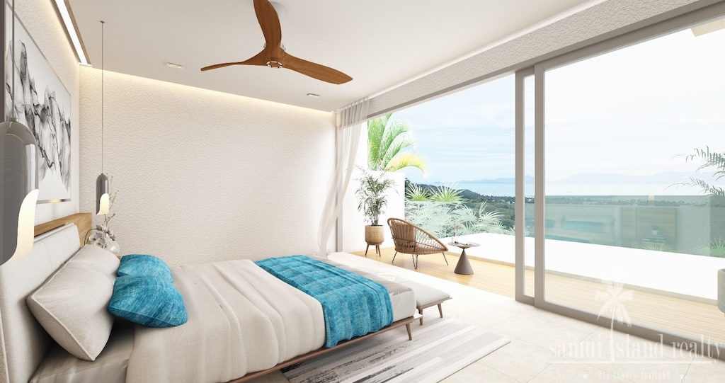 Wild Waterfall Villas Koh Samui BEdroom