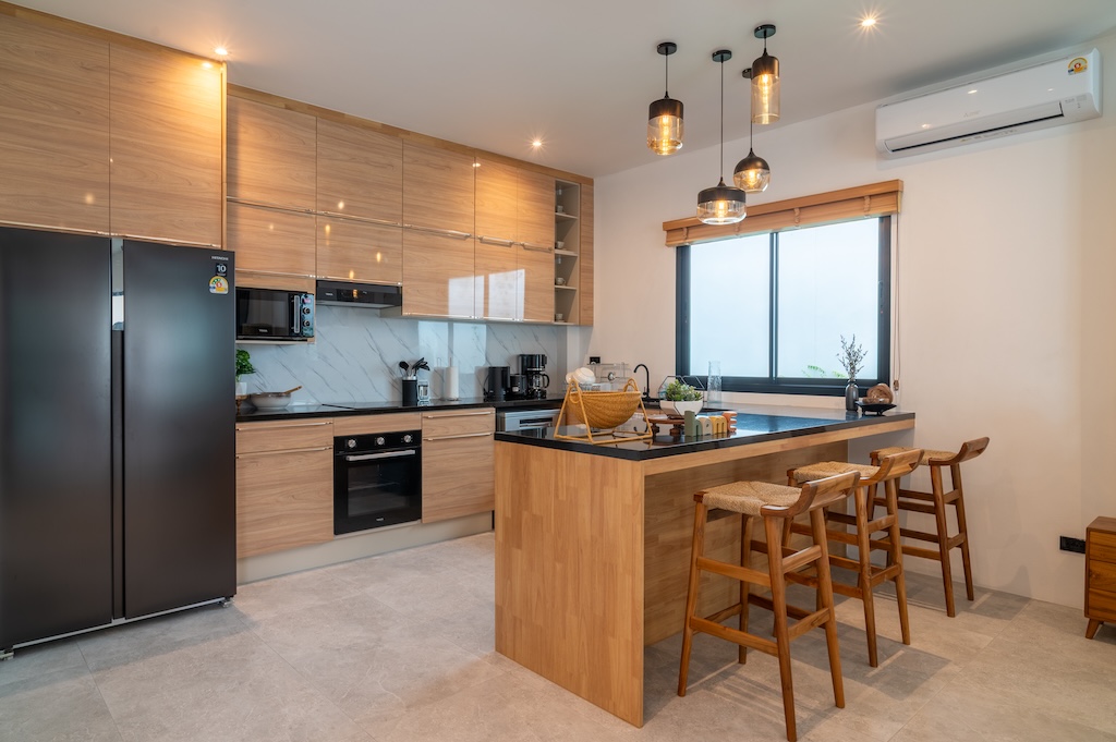 Villas For Sale In Lamai Koh Samui Kitchen