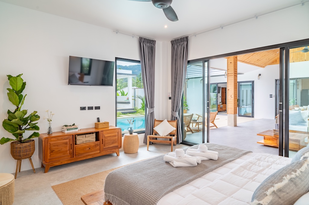 Villas For Sale in Lamai Koh Samui Bedroom