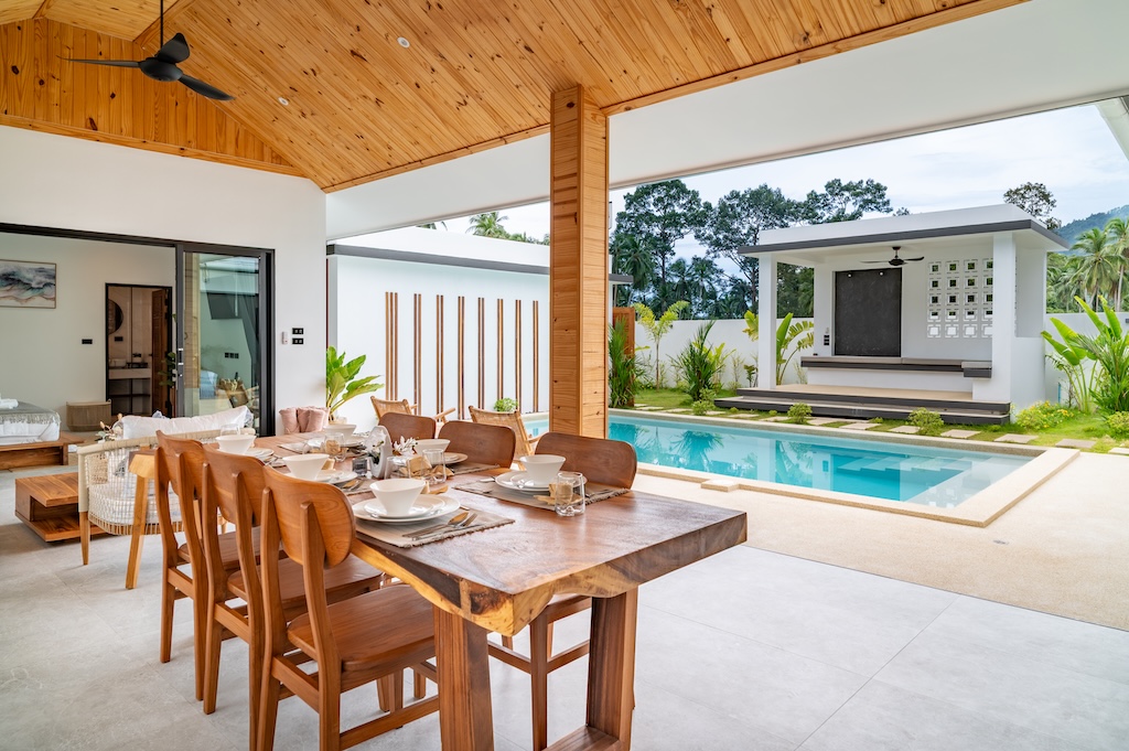 Villas For Sale In Lamai Koh Samui Outdoor Area