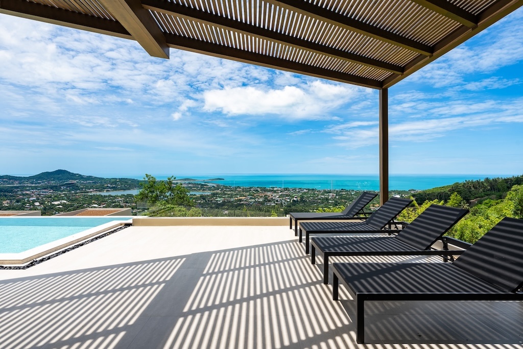 Istani Koh Samui Villa For Sale Covered Terrace